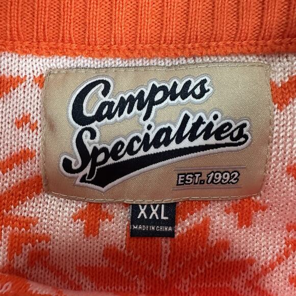 Campus Specialties Clemson Tigers NCAA Ugly Christmas Holiday Sweater Size XXL - Picture 3 of 7